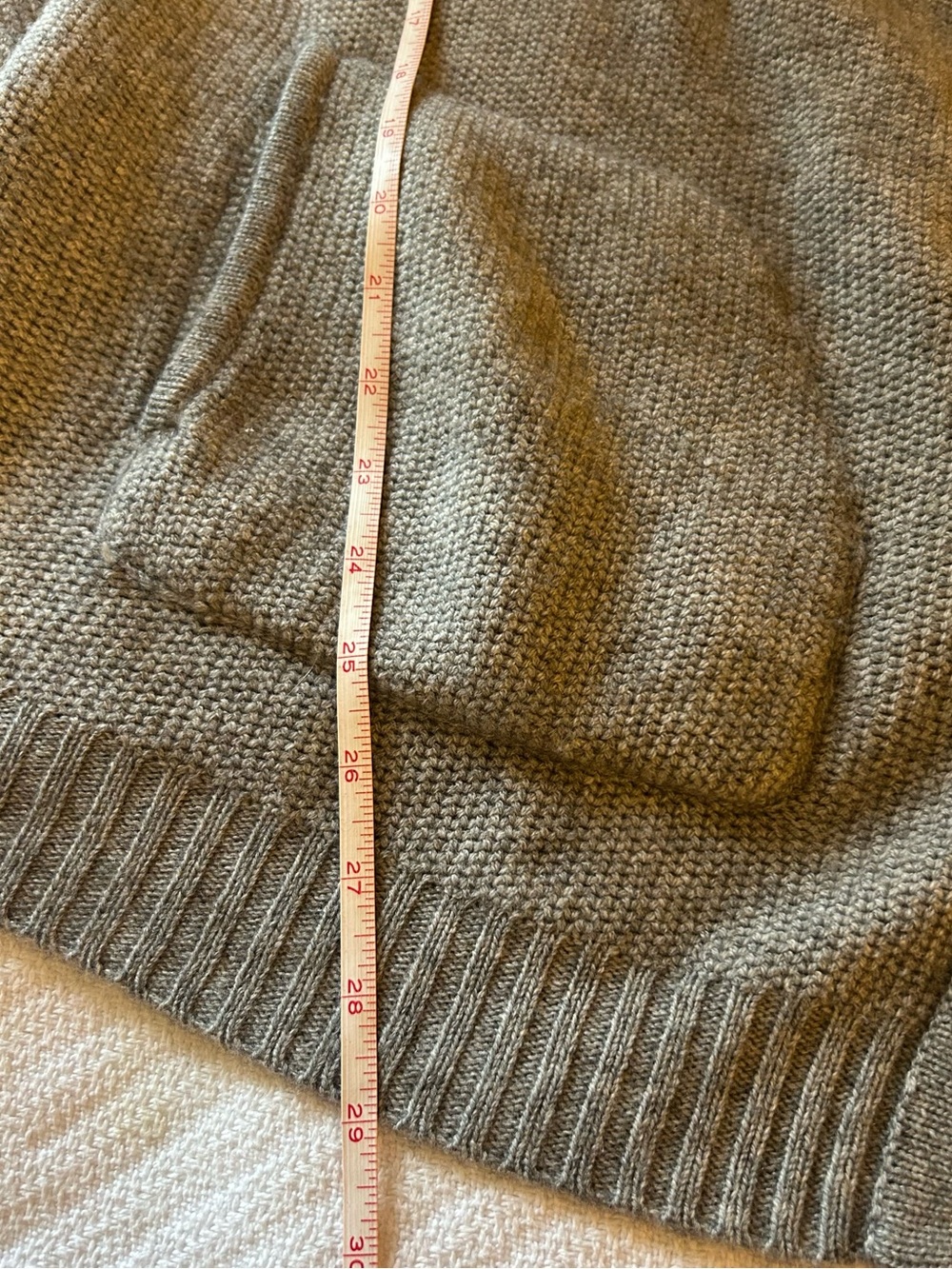 REPEAT Silver Edition Wool Cashmere Blend Wrap Cardigan Draped Cowl Neck - Picture 12 of 15